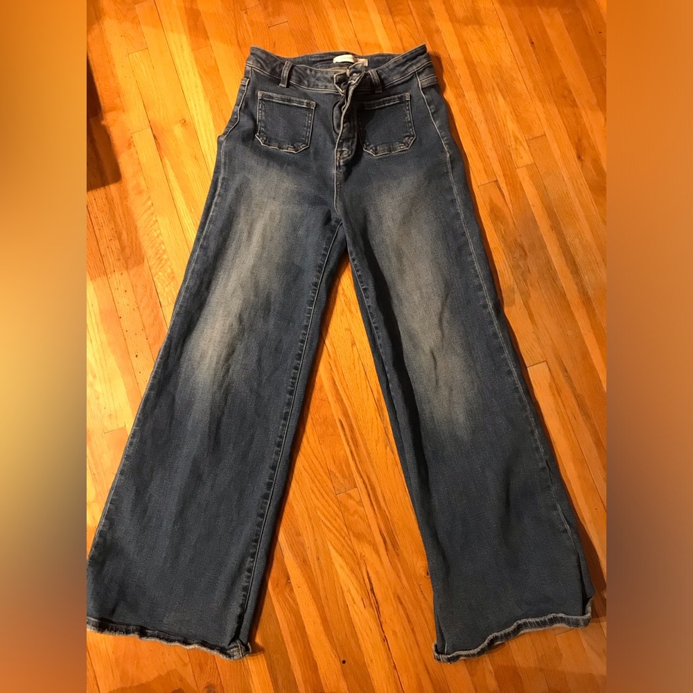 Altar'd State Joslyn Flare Jeans sz 27 - Picture 4 of 7